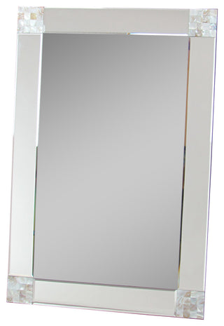 Mother of Pearl Corners Mirror