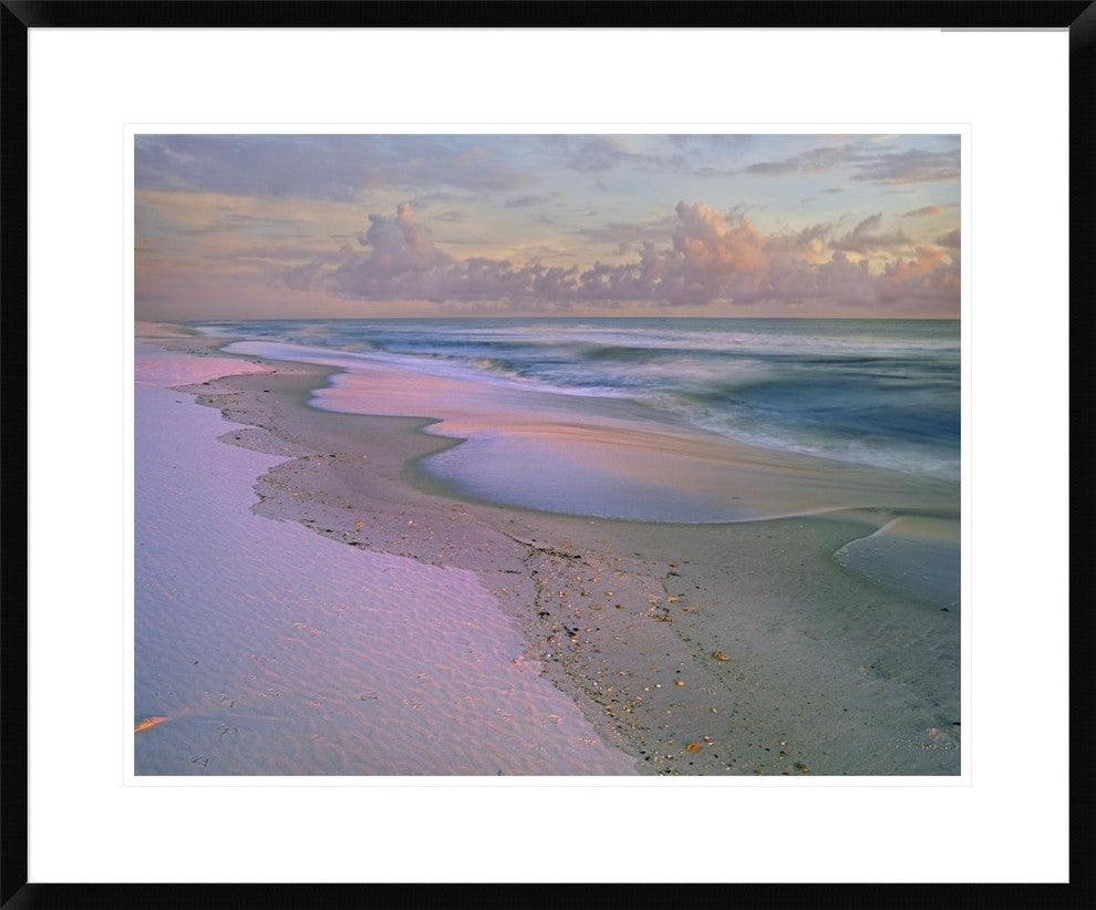 Beach At Sunrise, Gulf Islands National Seashore, Florida, 30"x24"
