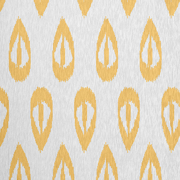 Ikat Tears Chenille Rug, Sunshine Yellow, 5'x7'
