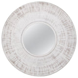 Ocean Isle Wall Mirror - Distressed White