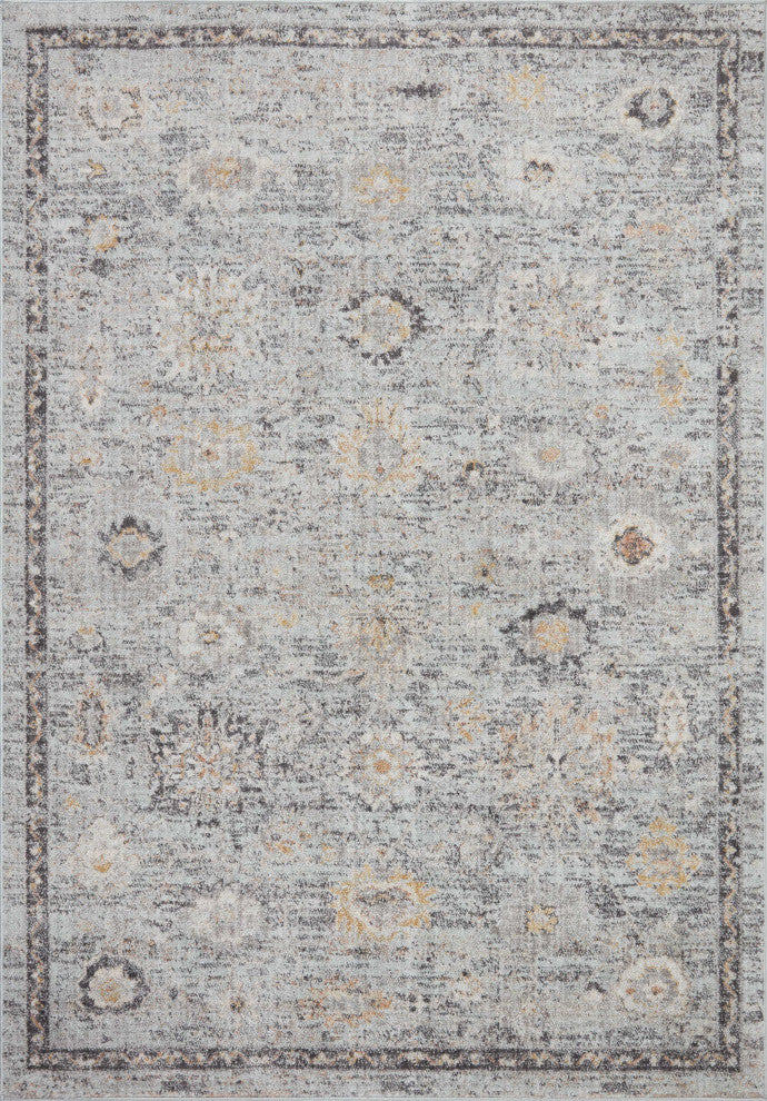 Loloi II Monroe Sky / Gold 2'-6" x 7'-9" Runner Rug