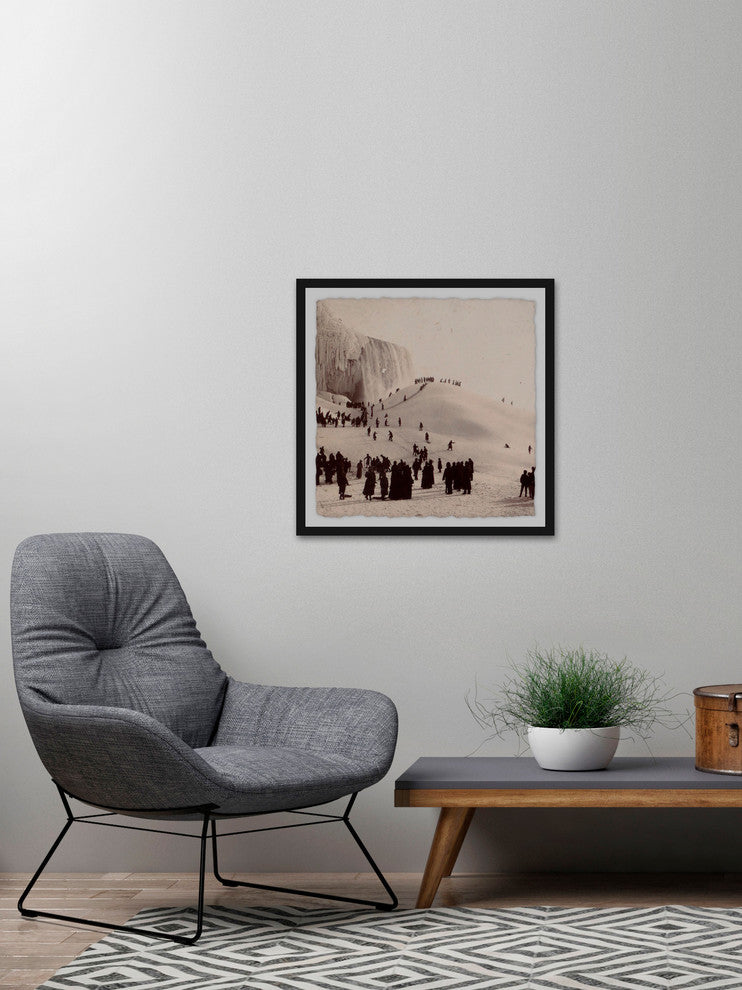 "Niagara Falls II" Framed Painting Print, 12"x12"
