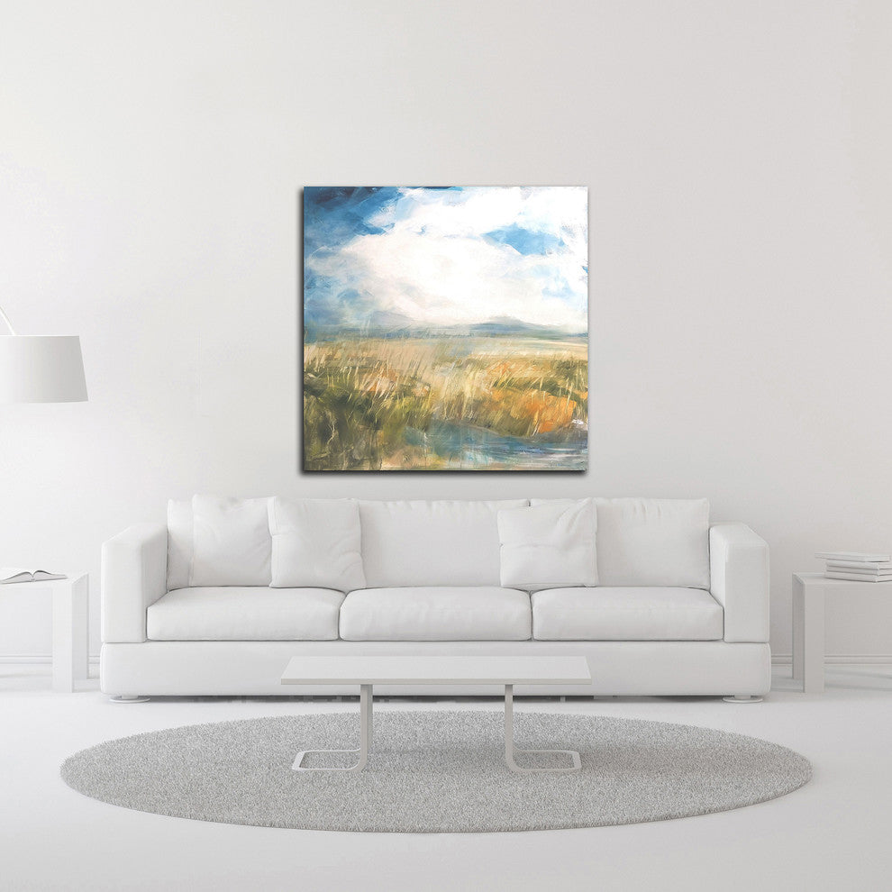 Summer by Mila Apperlo, Print on Canvas, 16"x16"