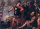 Gaspard De Crayer Alexander and Diogenes, 18"x27" Wall Decal
