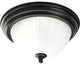 1-Light Close-To-Ceiling, Antique Bronze