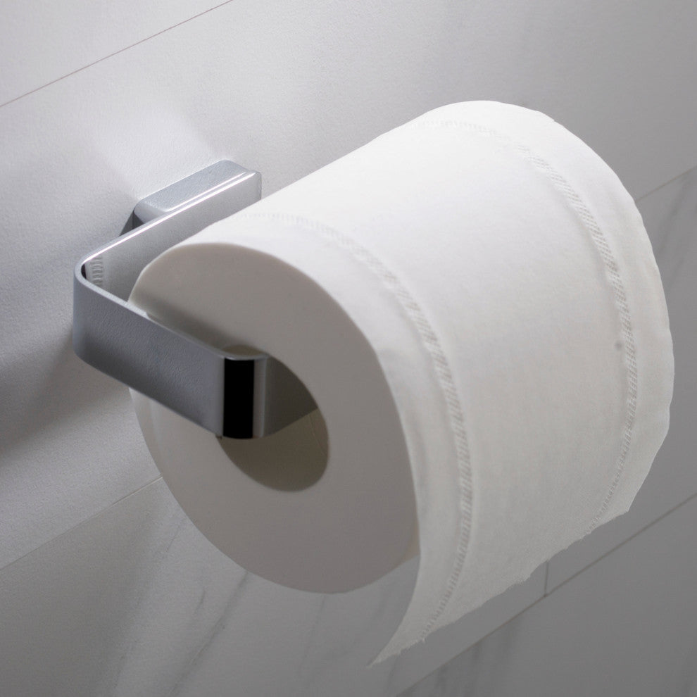 Stelios Bathroom Toilet Paper Holder, Chrome