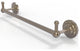 Prestige Que New 36" Towel Bar with Integrated Hooks, Antique Pewter