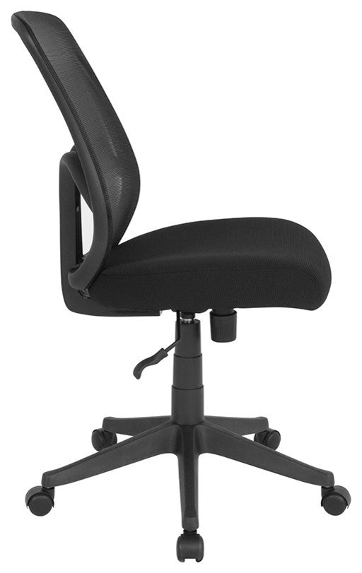 Salerno Series High Back Black Mesh Chair