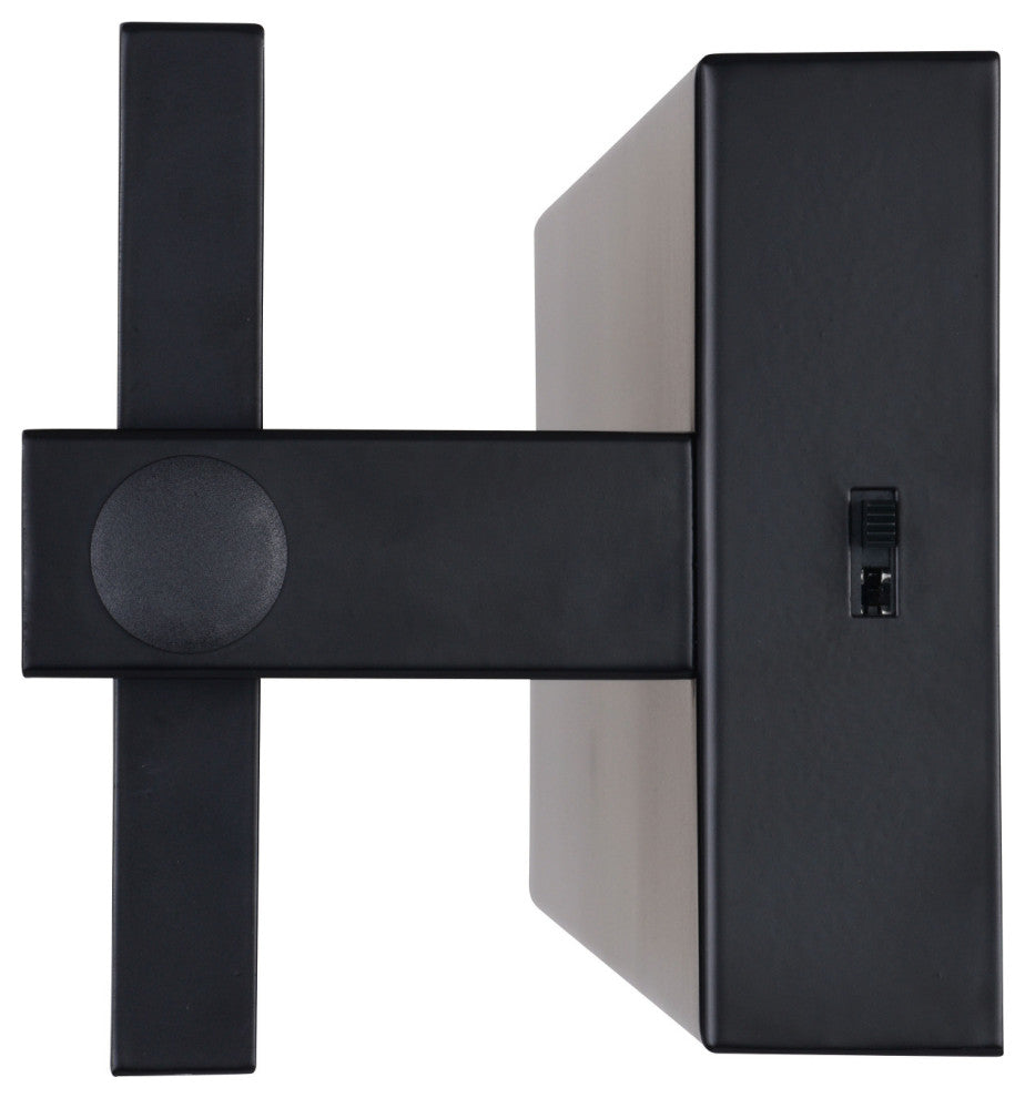 Fremont 27" LED Black Bathroom Vanity Wall Light With Rotating Light
