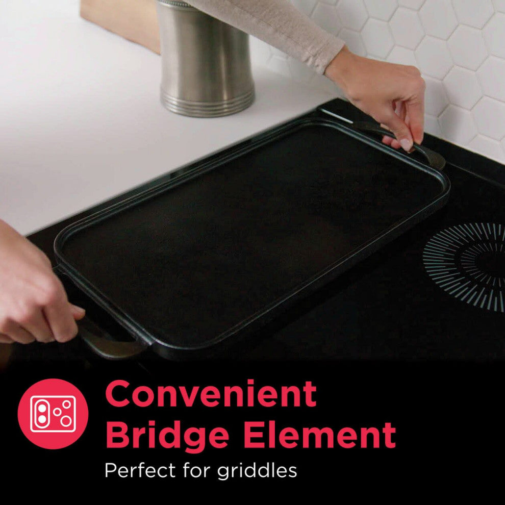 Frigidaire FCCI3027A 30"W 4 Burner Electric Cooktop - Black