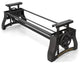 Crescent Adjustable Crank Bench Base Dining to Bar Height - Iron - Steel