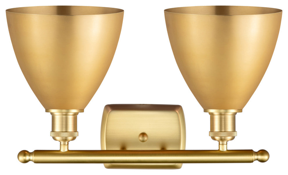 Ballston Dome Bath Vanity Light, Satin Gold, Satin Gold