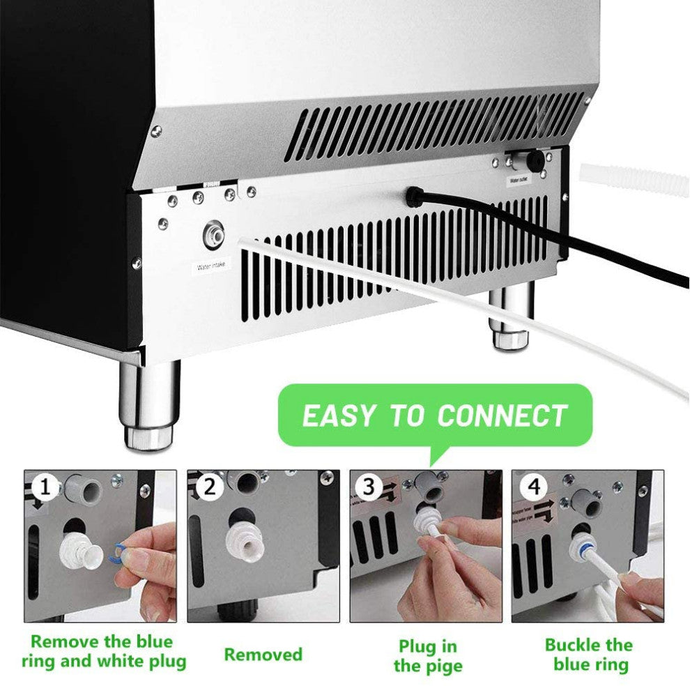 Commercial Ice Maker Machine,Freestanding Ice Cube Maker