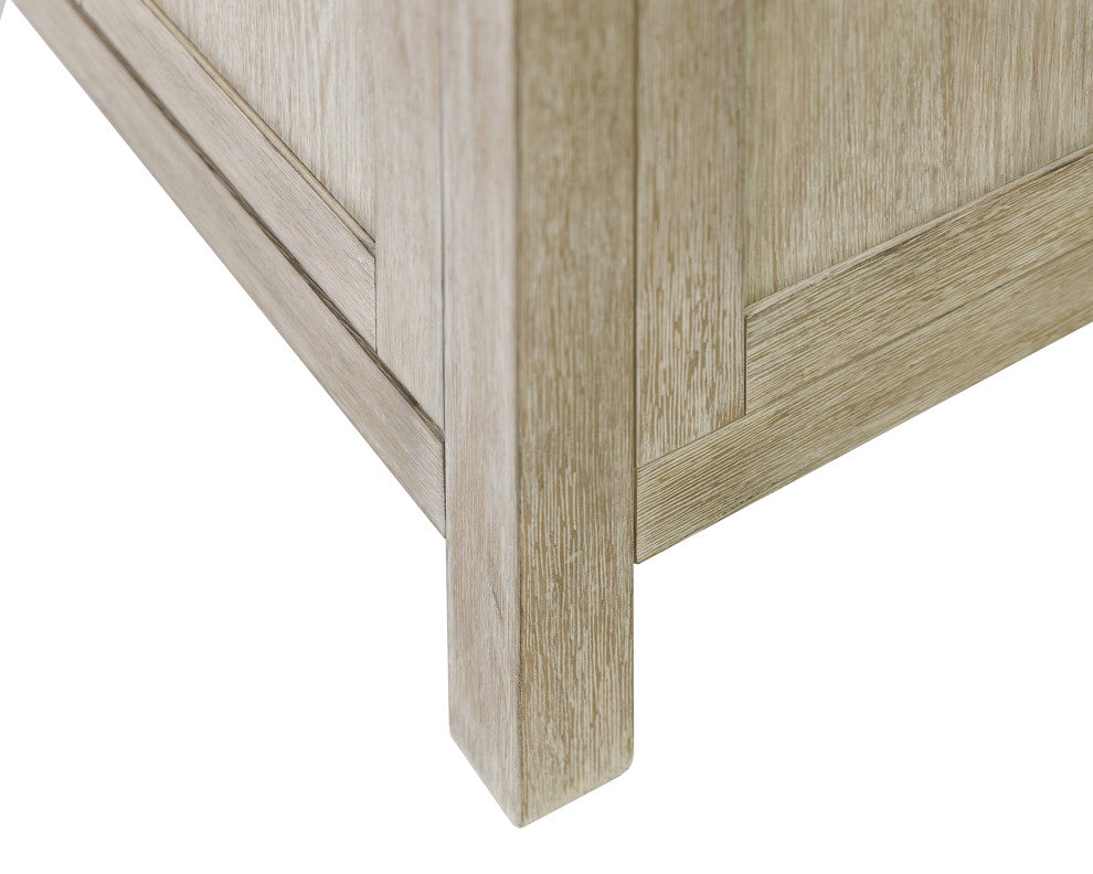 Modern Wood Farmhouse Sideboard, Dining Storage, Brown
