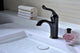 Arc Single Hole Single Handle Low-Arc Bathroom Faucet, Oil Rubbed Bronze