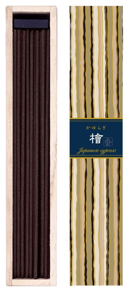 Nippon Kodo Kayuragi Japanese Incense Sticks, Japanese Cypress
