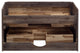 Formosa Wall Hung Double Sink Modern Bathroom Cabinet, 58"