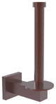 Montero Upright Toilet Tissue Holder and Reserve Roll Holder, Antique Copper