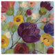 "Morning Floral Crop Magenta Flower" Paper Print by Silvia Vassileva, 42"x42"