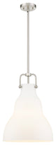 Innovations Lighting 494-1S-SN-G591-14-LED Haverhill 1 Light 14" Pendant