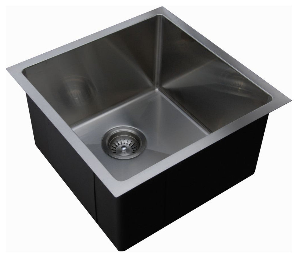 Italia Kitchen Series 14" Undermount Stainless Steel Bar/Prep Sink