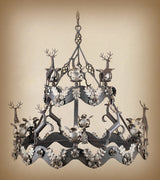 Navojoa Wrought Iron Chandelier