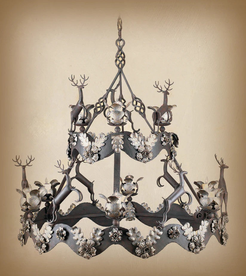 Navojoa Wrought Iron Chandelier