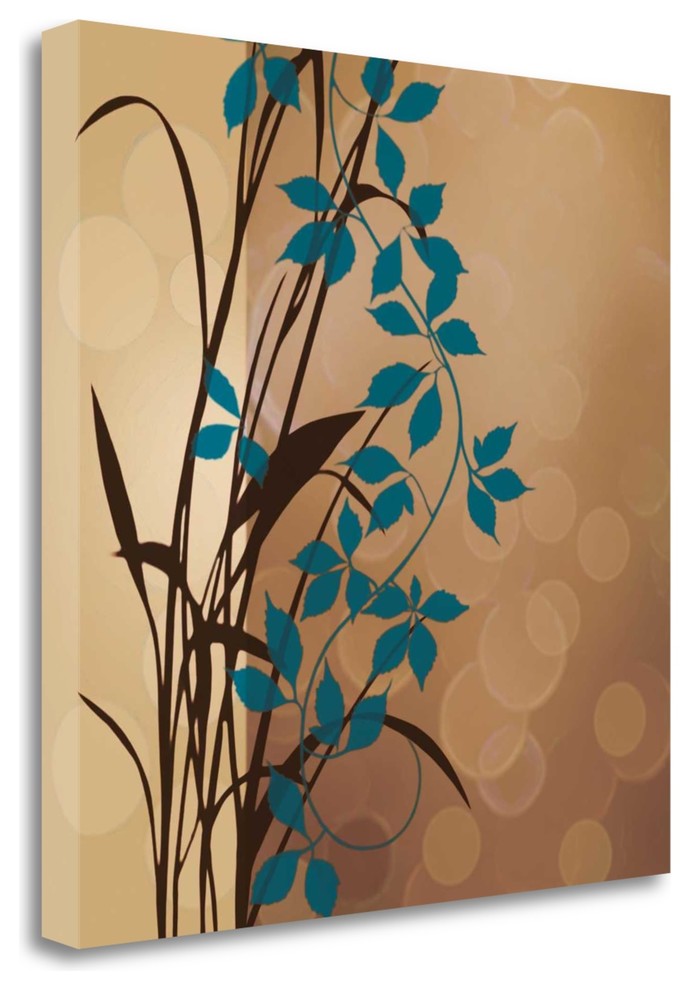 "Sunset Blueprint I" By Edward Aparicio, Giclee Print on Gallery Wrap Canvas