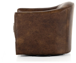 Quinton Swivel Chair, Arvada Cigar