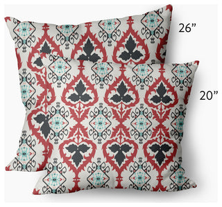 Bombay Decorative Throw Pillow, Pepper, 26"x26"
