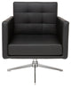 Maxwell Lounge Chair, Black