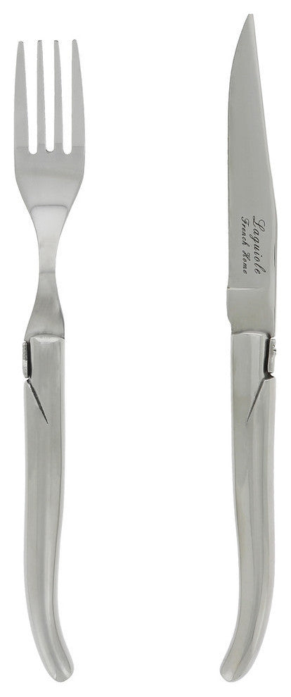 8-Piece Laguiole Connoisseur Stainless Steel Steak Knife And Forks