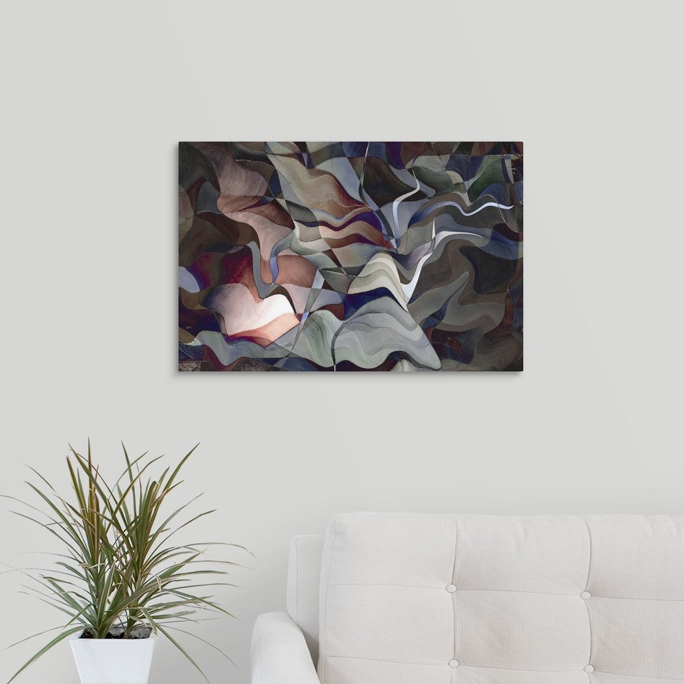 "Reflections III" Wrapped Canvas Art Print, 24"x16"x1.5"