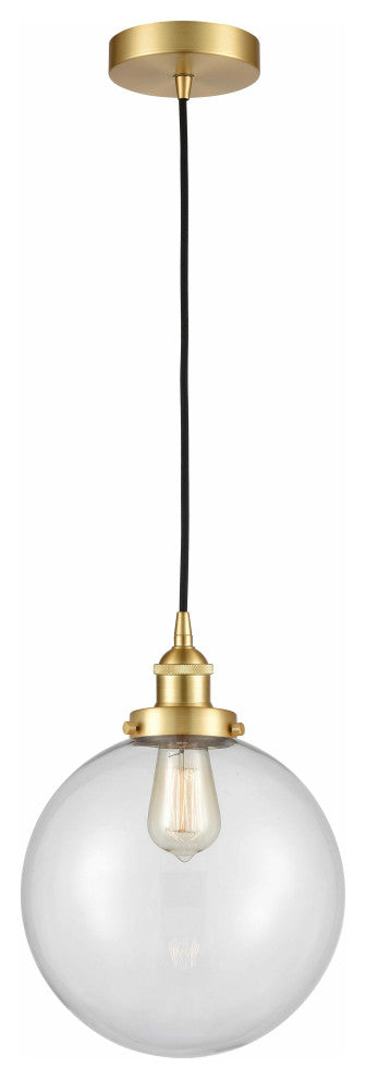 Innovations 616-1PH-SG-G202-10-LED 1-Light Mini Pendant, Satin Gold