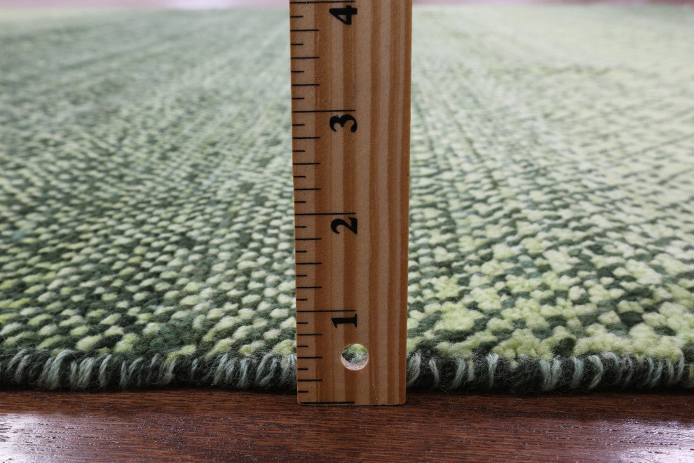 Savannah Grass Handmade Wool Rug 8' 0" X 9' 11" - Q13213