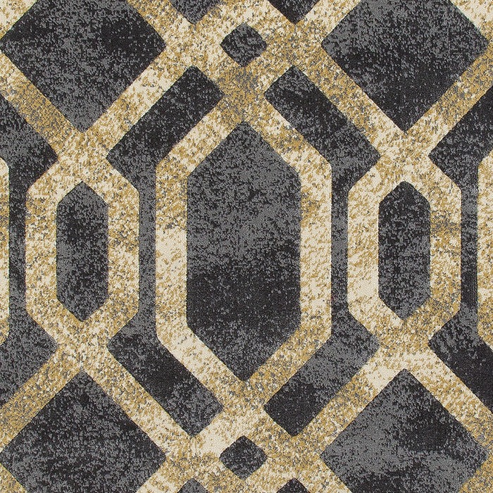 Bastille Fretwork Light Yellow 10'11"x15'Area Rug