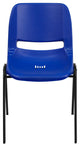 Navy Plastic Stack Chair RUT-12-NVY-BLACK-GG