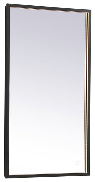 Modern Black Led Mirror