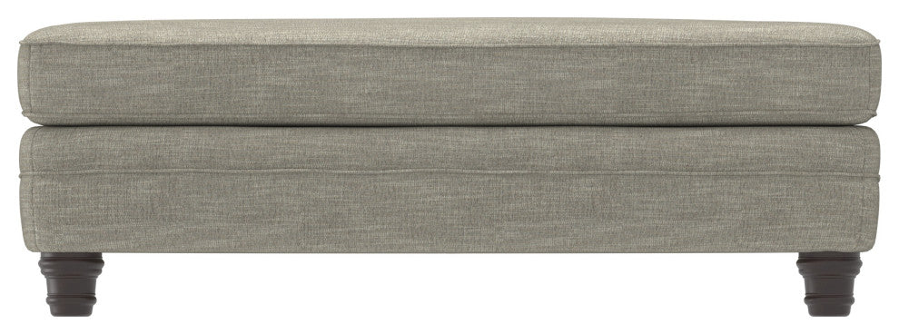 Bernhardt Tarleton Ottoman, Gray