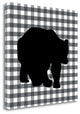 "Bear I" By Linda Woods, Giclee Print on Gallery Wrap Canvas, Ready to Hang