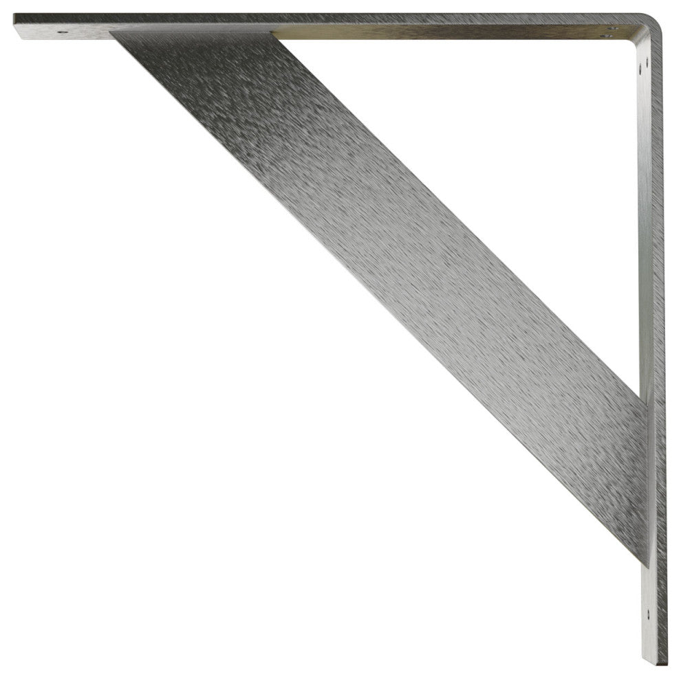 2"W x 14"D x 14"H Traditional Bracket, Stainless Steel