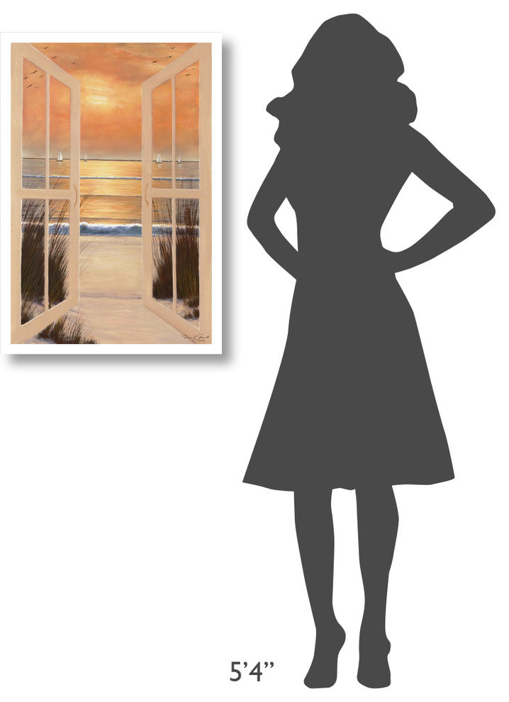 "Window Seat" Digital Paper Print by Diane Romanello, 22"x32"