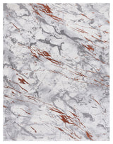 Safavieh Craft Collection CFT866F Rug, Grey/Orange, 9' X 12'