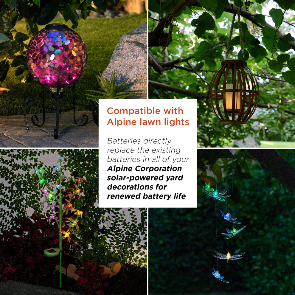 Solar Light Battery 4-Pack, AA