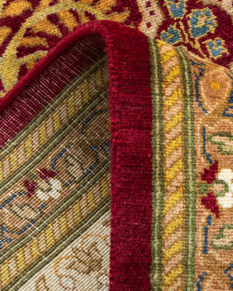 MOGUL, Hand Knotted Area Rug 12' 7" X 2' 7"