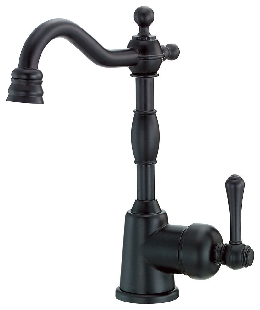 Opulence Single Handle Bar Faucet, Satin Black