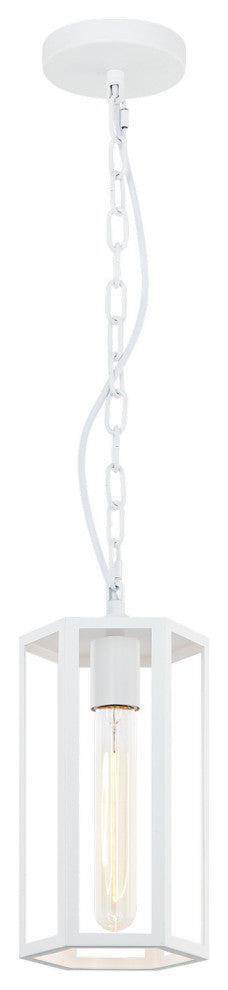 Matteo Lighting C64501WH Pendant, White Finish