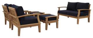 Marina 5 Piece Outdoor Patio Teak Set