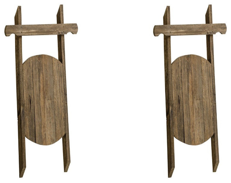 Snowdrop Decorative Sled Small