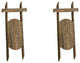 Snowdrop Decorative Sled Small